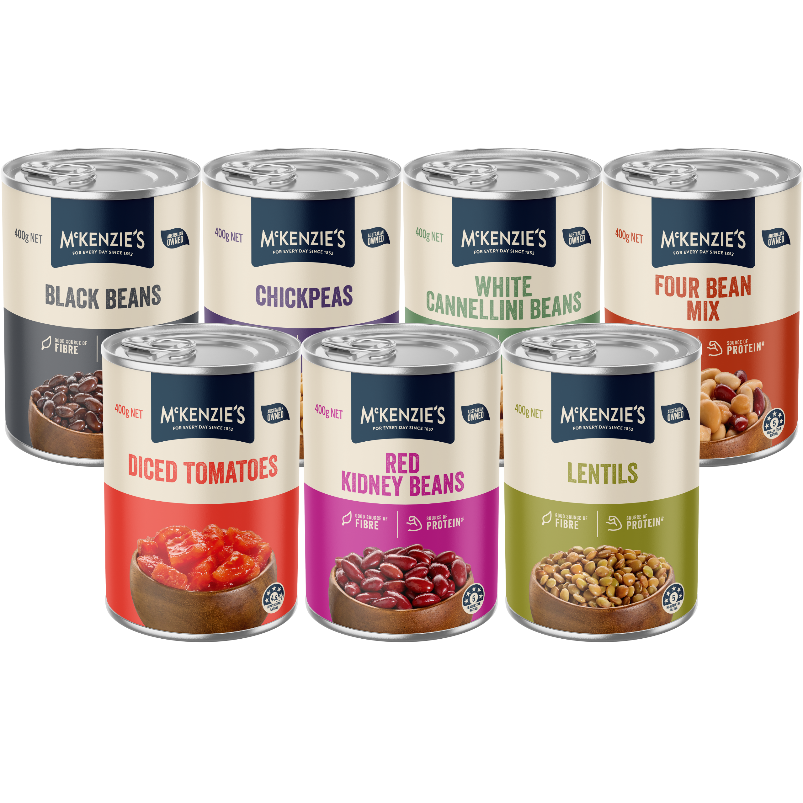 McKenzie’s Canned Pulses & Tomatoes